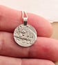 Red Panda Engraved Sterling Silver Coin Necklace - Image 10
