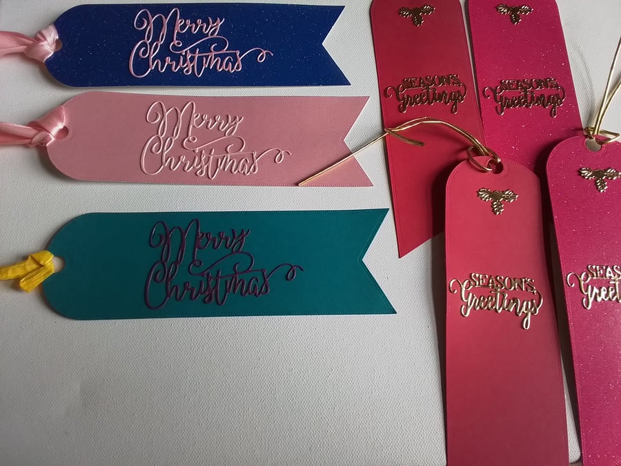 Gift tags. Christmas gift tags. Handmade gift tags. CC892