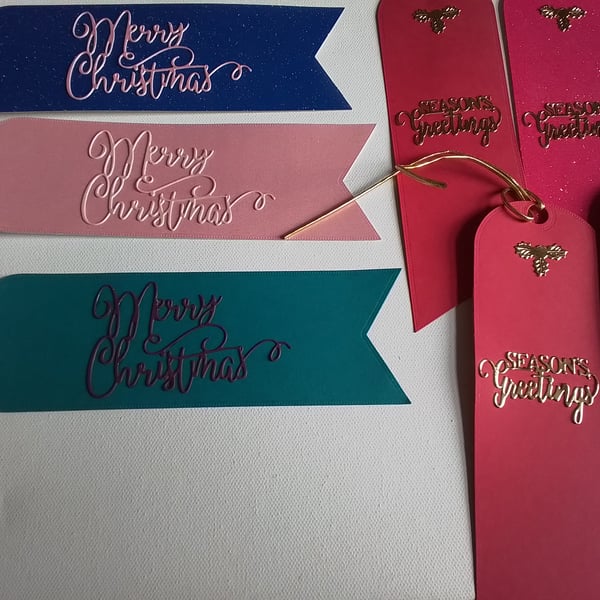 Gift tags. Christmas gift tags. Handmade gift tags. CC892