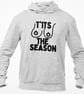 T's The Season -.Funny Rude Novelty Christmas HOODIE xmas gift - Image 3