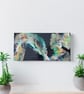 Abstract flow fluid acrylic canvas  - Image 7
