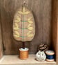 Fine suiting fabric tree with golden leaves - Image 1
