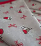 Christmas Robin Bunting