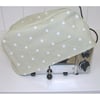 Toaster Cover Polka Dots Dualit 4 Slice Toaster Dust Cover NOT PADDED Green