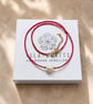 Ruby Glow — Preciosa Seed Bead & Freshwater Pearl Necklace - Image 4