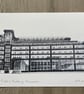 Express Building Manchester Art Print - Art Deco Architecture - Original Art
