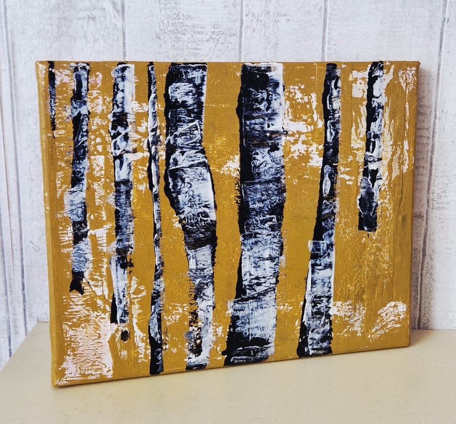 Original Painting "Cardinham Birches no.1" - Small canvas