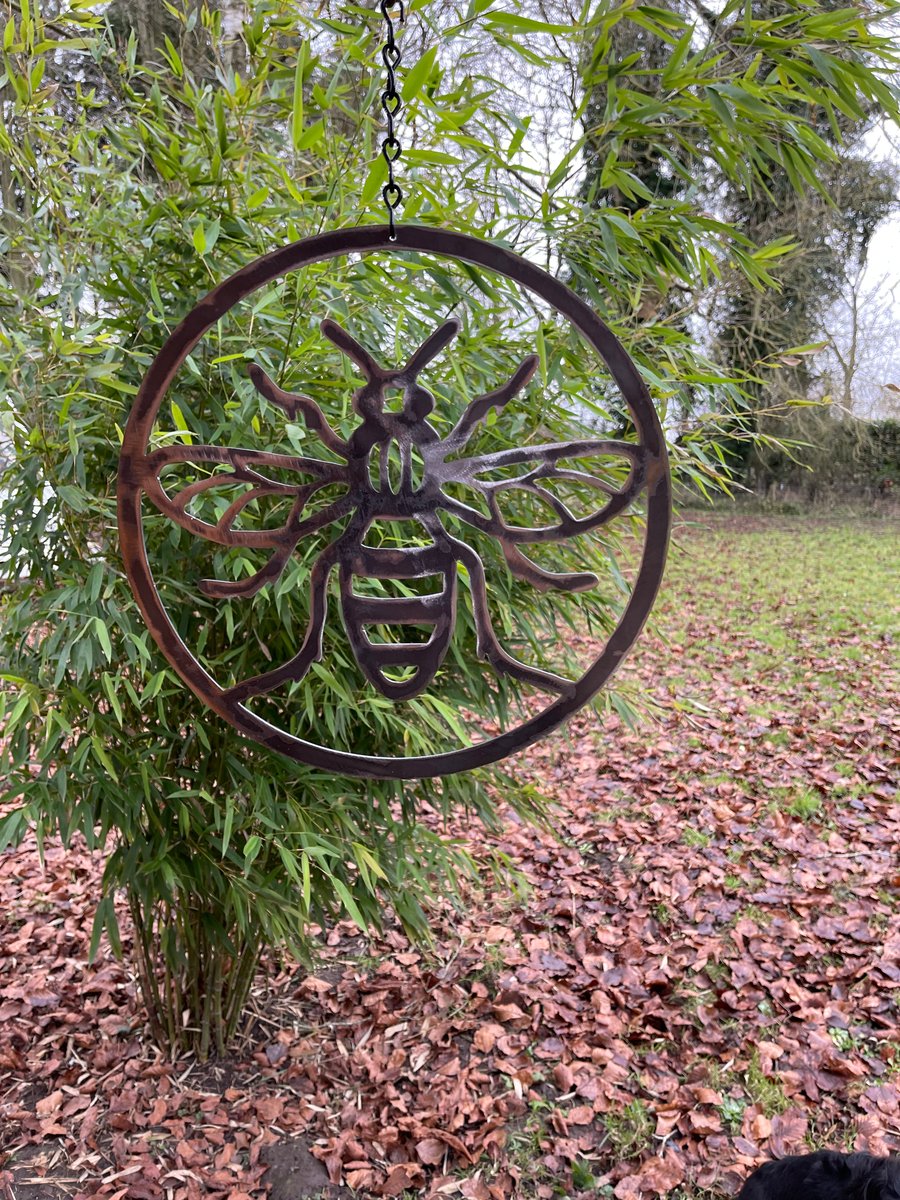 Manchester Bee Metal Garden, Patio and home decor. 