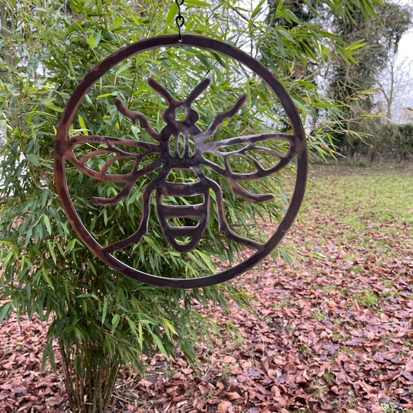 Manchester Bee Metal Garden, Patio and home decor. 