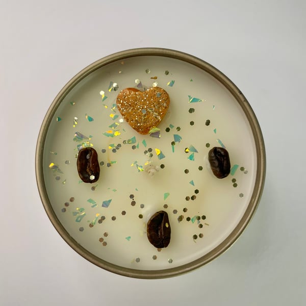 Cafe Calm - Coffee Mocha Scented Candle 