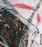Original Wall Art Mixed Media 'Tears' Series A3 - Image 3