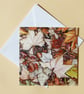 Greetings Card - Blank - Fallen Leaves No.2 - Image 1