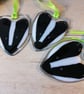 Fused glass Badger Suncatcher - Image 3