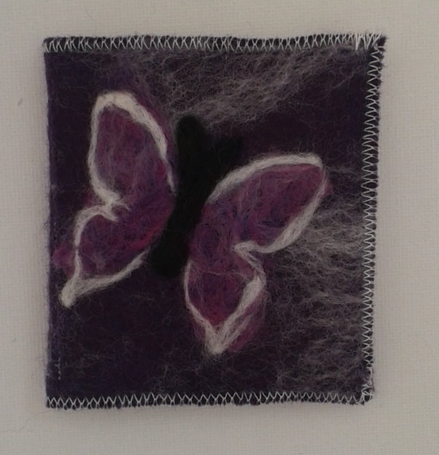 Hand felted Needle Case