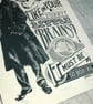 Benedict Cumberbatch Sherlock Hand Pulled Limited Edition Screen Print - Image 4