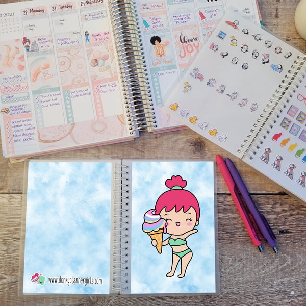 Summer Lily Reusable Sticker Book - SB007
