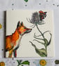 Scout the Vixen, greeting card  - Image 2