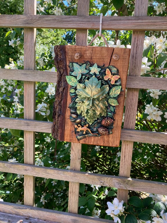 Green Man Hanging
