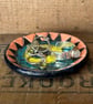 Small ceramic raku fired dish - Image 6