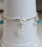 Gorgeous Celestial Stars Bracelet - Silver Tones - Image 5