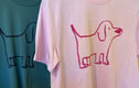 Hand printed T-shirts