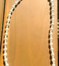 Handmade Pearl-Coloured Beaded Necklace