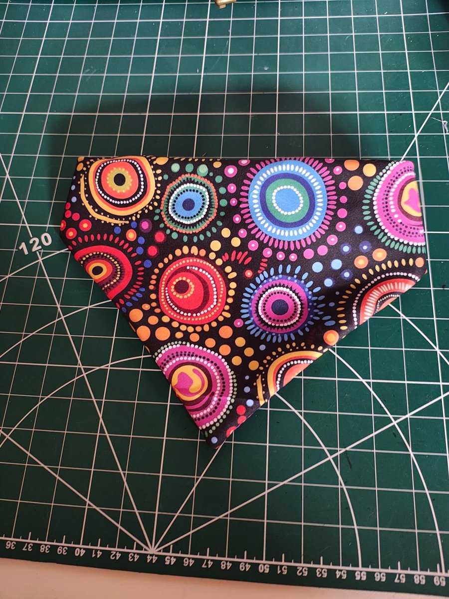 Handmade dog bandana 