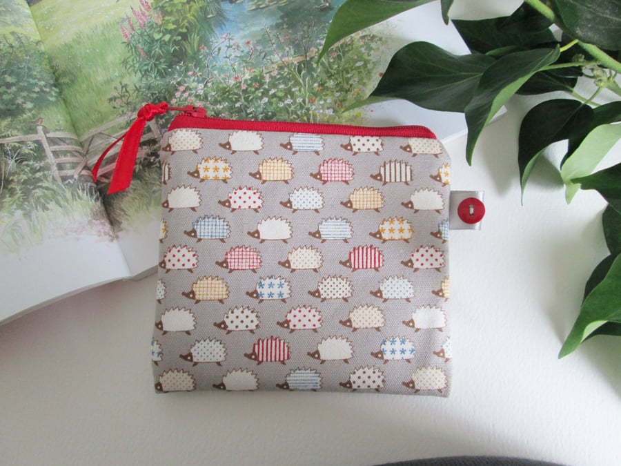 Hedgehogs  Purse