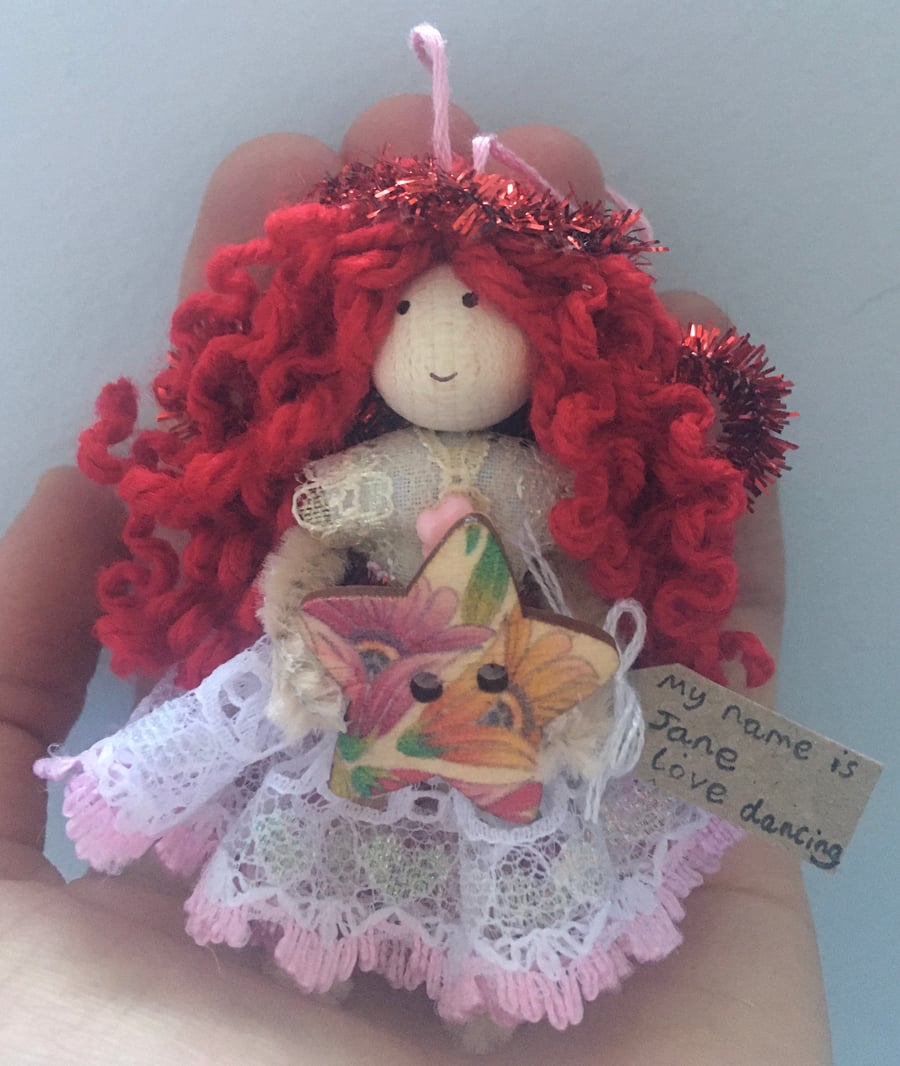 Tiny Star Fairy Doll Decoration 