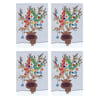 Antlers Christmas Cards (Pack of 4)
