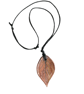 Ceramic leaf necklace - Image 5