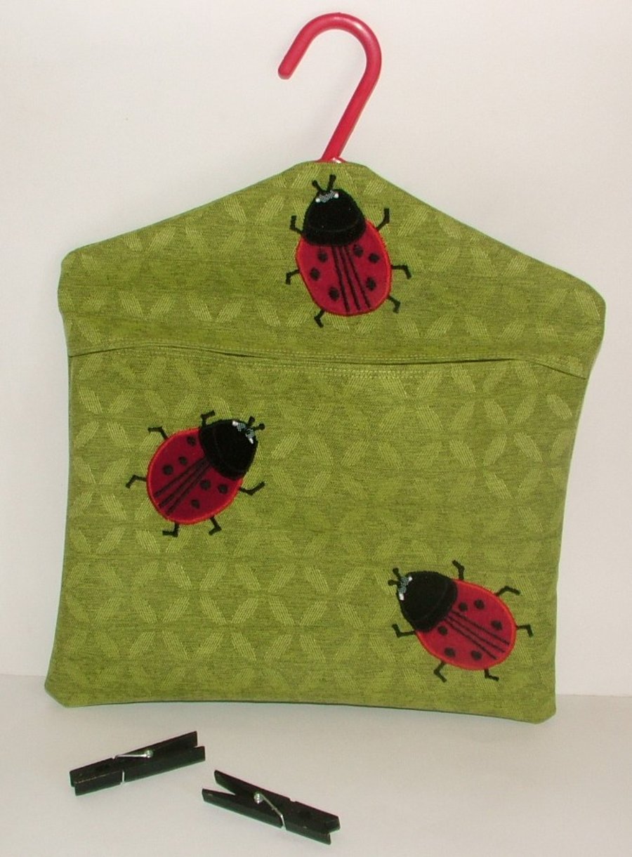 The Ladybird Peg bag