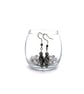 Hematite necklace and earrings - Image 4
