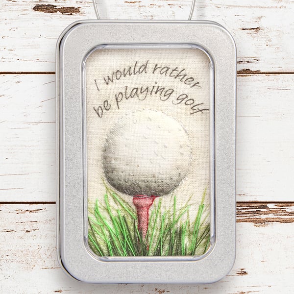 Gift for golfer, 3D golf gift