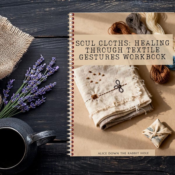 Soul Cloths: Healing Through Textile Gestures, Slow Stitching Workbook 