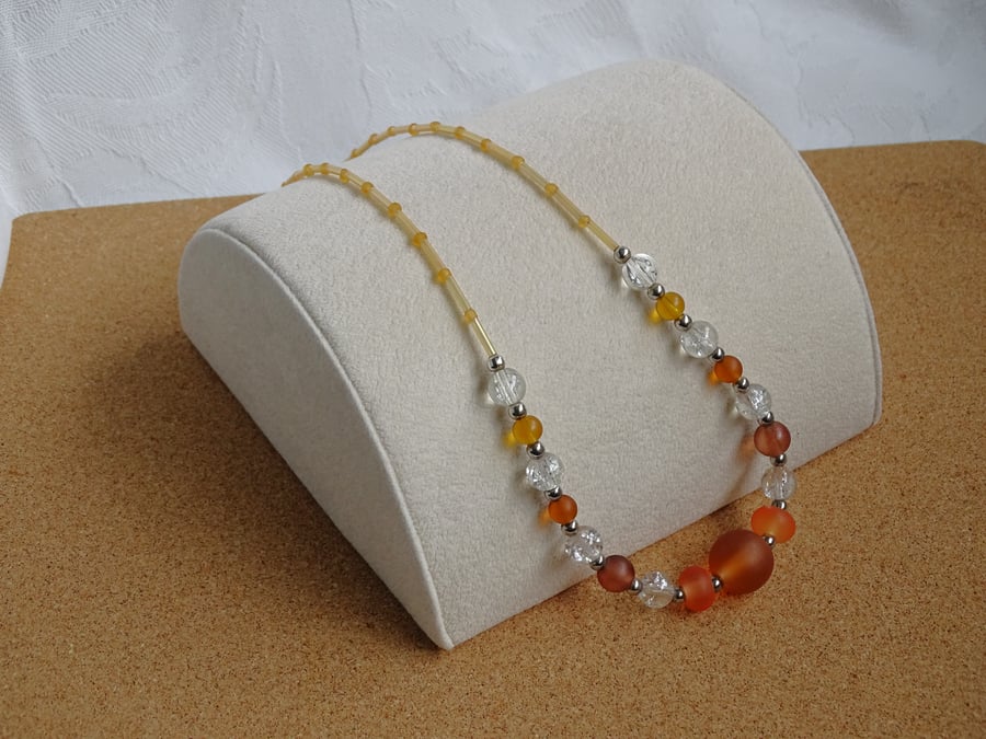 Glass Bead Necklace