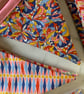 Handmade Liberty Fabrics Bunting – 'Fairground' Nursery Garland (3.5m, 25 Flags) - Image 2