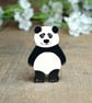 Handmade Panda Pin, Panda Gifts, Panda Brooch, Panda Jewellery - Image 1