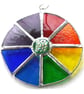 Colour Wheel Suncatcher Stained Glass Rainbow - Image 1