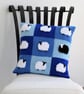 Sheep Cushion Knitting Pattern in Patchwork.  Digital Pattern - Image 2