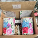 Wisteria rose grow your own herb garden gift set 