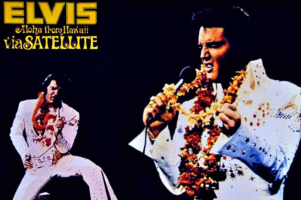 Elvis Presley On Tour Exhibition Photograph Print