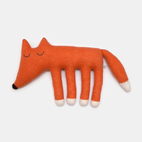 Large Monty the Fox Lambswool Plush - Made to order