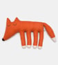 Large Monty the Fox Lambswool Plush - Made to order