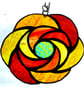 Heat Waves Stained Glass Suncatcher 002 - Image 3