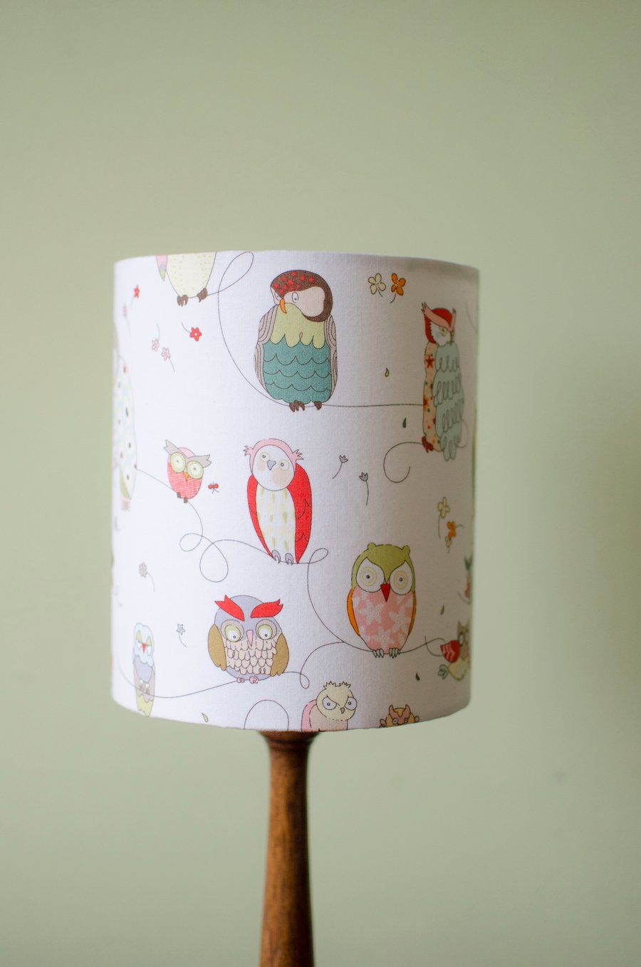 20cm owl nursery lampshade, Owl bedroom