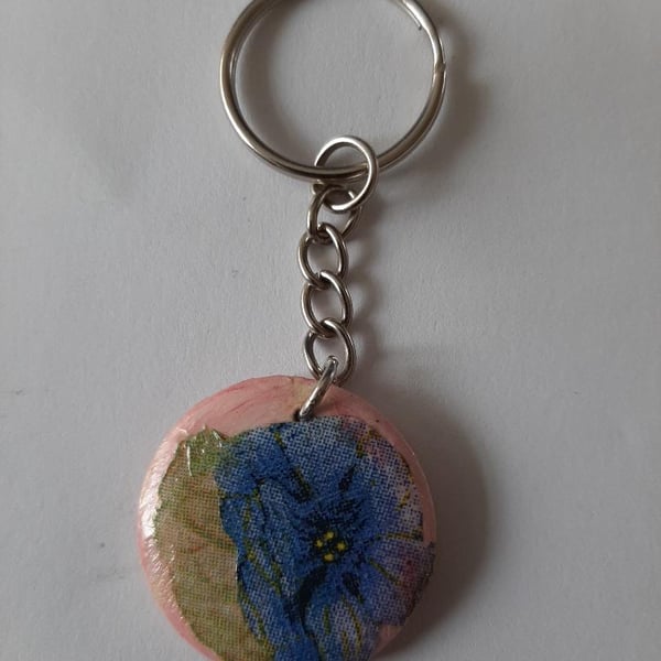 FLOWER KEYRING