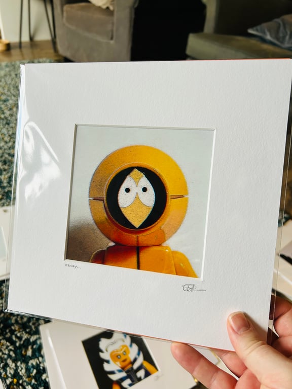 KENNY - South Park - Mounted minifigure photo print 
