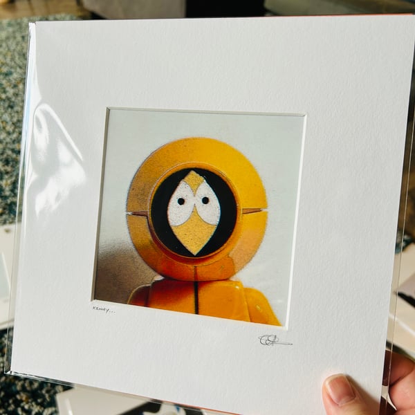 KENNY - South Park - Mounted minifigure photo print 