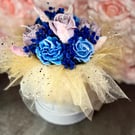 Luxury Flowerbox Candle Gift Set Large Handmade Soy Wax Candle Surprise Her With